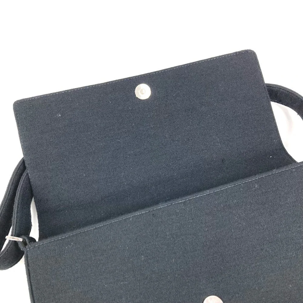 CHANEL Black Logo Shoulder Bag